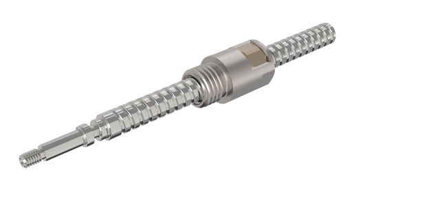 [Translate to English:] Steinmeyer Kugelgewindetrieb maßgeschneidert für industrielle 3D Drucker