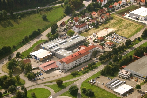 Fabrikgebäude im Jahr 2007
