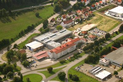 Fabrikgebäude im Jahr 2007